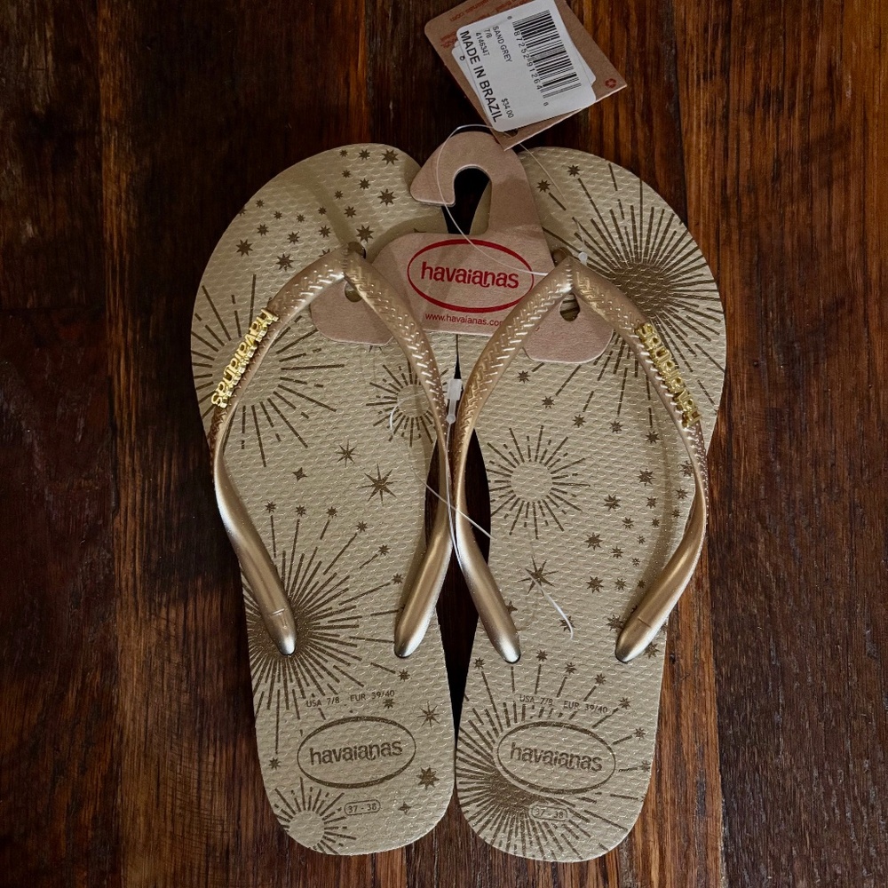 NWT Havaianas Slims Sandals